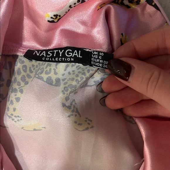 Nasty Gal Pink Cheetah PJs - Picture 2 of 5